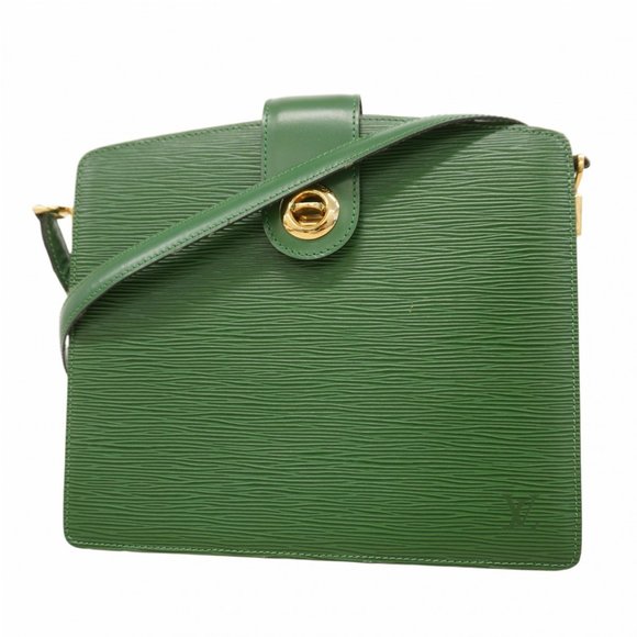 Louis Vuitton Epi Capuchin Shoulder Bag M52344 Borneo Green for Women - Picture 1 of 15